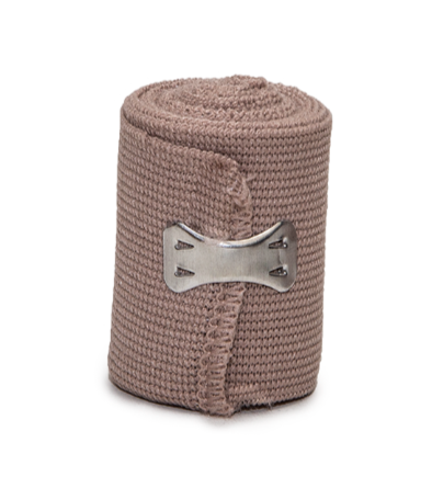 Rubber Elastic Bandage KINMED – رباط مطاطي طبي كينمد لتثبيت ودعم المفاصل والإصابات بشكل آمن ومريح