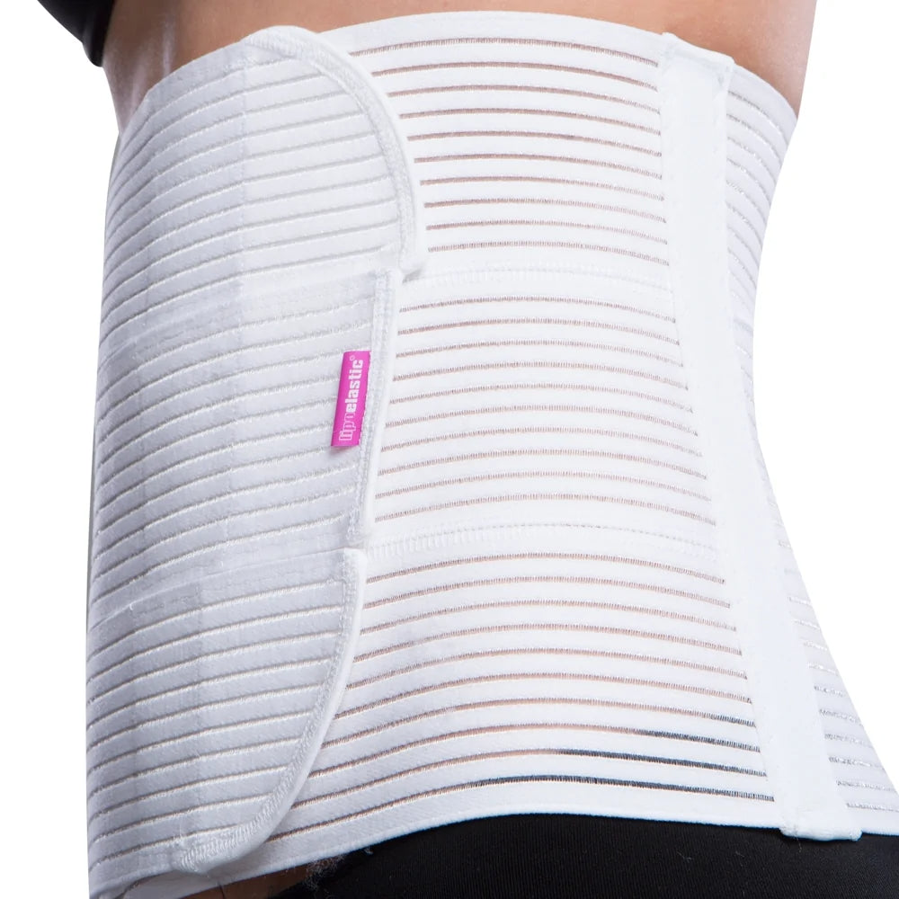 LIPOELASTIC KP Special Unisex Abdominal Binder – Abdominal Binder offering firm post-surgery support and comfort. حزام بطني بعد الجراحة من ليبوالاستيك لتوفير الدعم والراحة بعد العمليات للرجال والنساء.