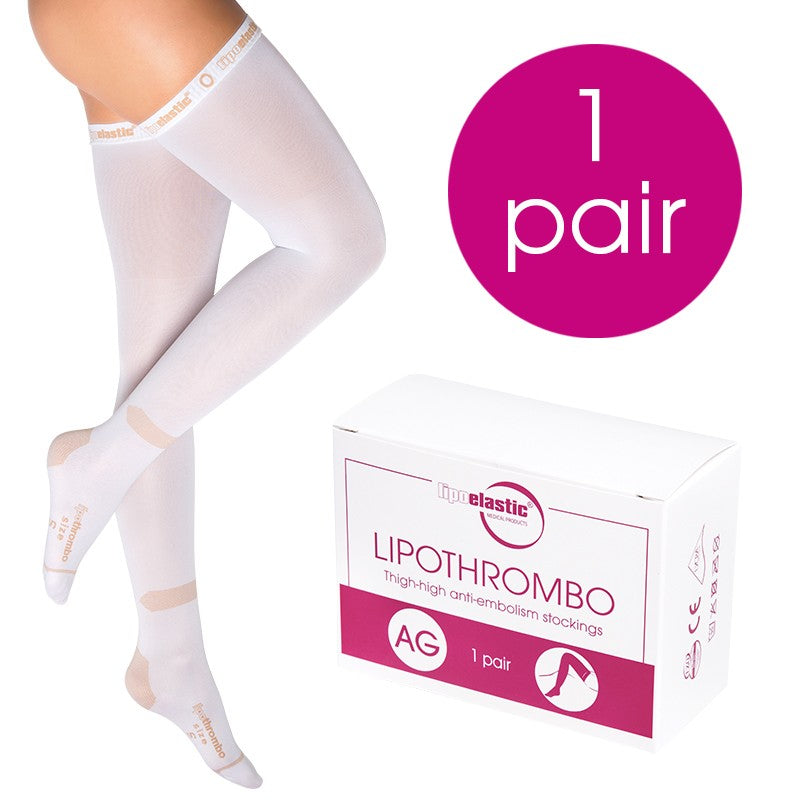 LIPOELASTIC LIPOThrombo AG Anti-Embolism Stockings – جوارب ليبوإلاستك المضادة للجلطات لتحسين الدورة الدموية ومنع الجلطات بعد الجراحة