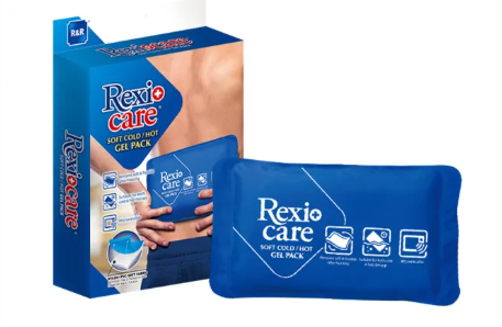 Rexicare Soft Cold & Hot Back Compress – كمادة ريكسكير حرارية و باردة لتخفيف آلام الظهر واسترخاء العضلات وتسكين التشنجات.