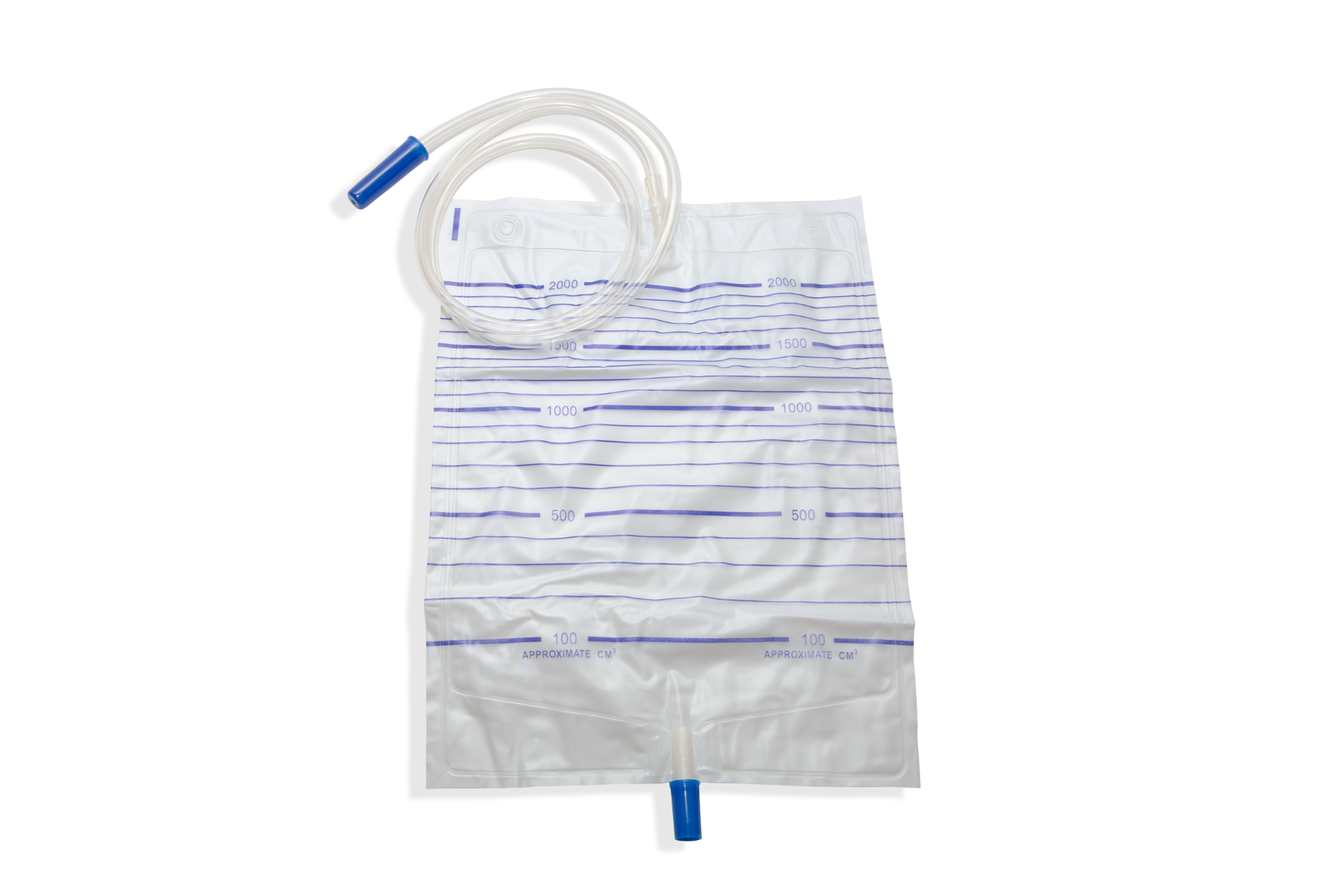 Urine Bag 2000 ml w/ Outlet and Sterile ChannelMed