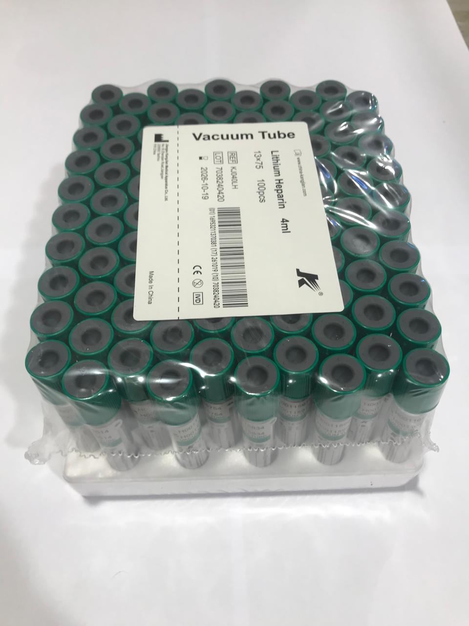 Lithium heparin Tube 4 ml