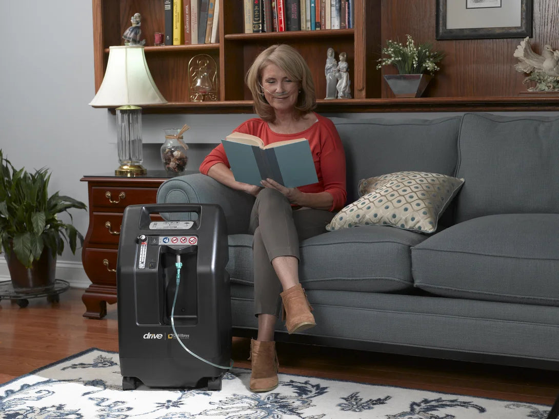 Devilbiss oxygen concentrator 5 ltr جهاز تركيز الاكسجين ديفلبس 5 لتر