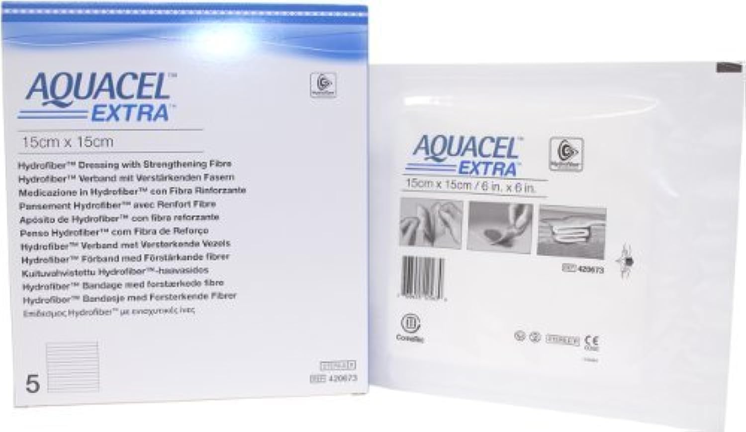 AQUACEL EXTRA Hydrofiber dressing