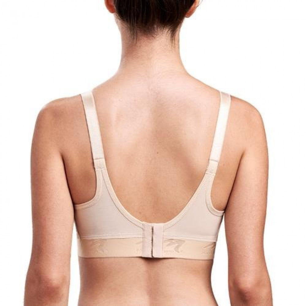 CARESS ULTRA-LOW COVERAGE POCKETED ZIP-FRONT BRA - STYLE NO. CAR-B09Z